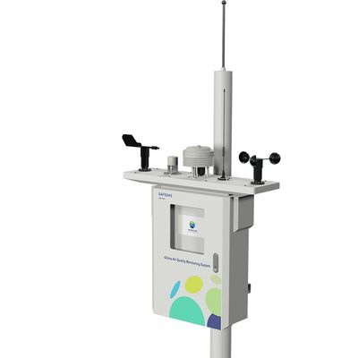 Industrial Ambient Air Emission Monitoring System With Multi-Gas Monitoring Real-Time Data Upload, And Outdoor Shield Protection