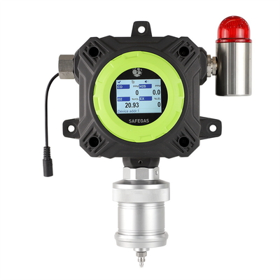 Food Industry Fixed Gas Detector For CLO2 CO2 O2 To Sterilization And Preservation