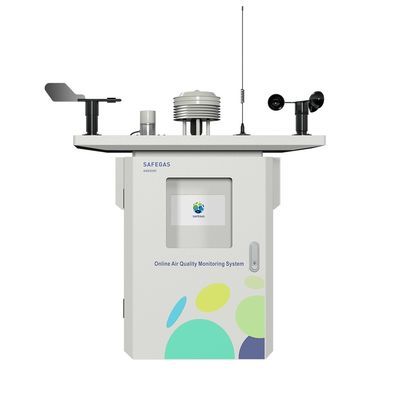 AQD5000 Ambient Air Quality Monitoring System with 7-in-1 Gas Detection, PM2.5/PM10, Meteorology, 7″ Touch Screen, and RS485/4G/LoRA Connectivity
