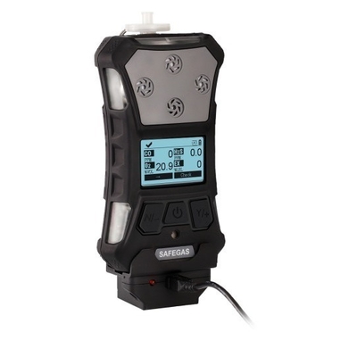IECEX/ATEX/EMC Certified Portable Multi Gas Detector IP67 Water & Dust Resistant