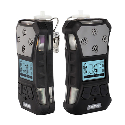 Portable 4 Gas Detector LEL CO H2S O2 ATEX IECEx Certified