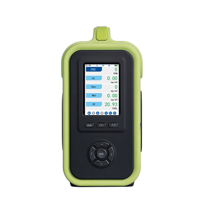 Portable Multi Gas Detector for CO2 CH4 H2S with 3.5-Inch Screen