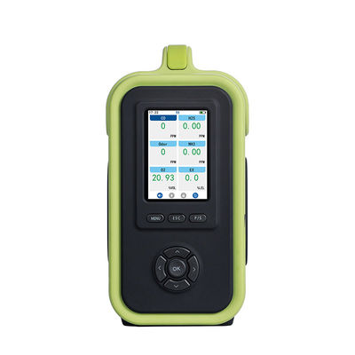 Safegas Portable Gas Analyzer for Coal Combustion Flue Gas Detection and SO2 CO CO2 NOX VOC Monitoring
