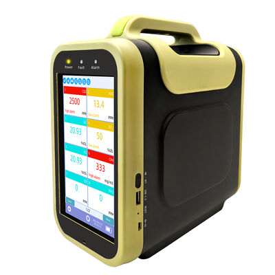 Portable Multi Gas Detector with 14 Gases Detection, 5200mAh Battery, and Modular Design for Industrial Safety
