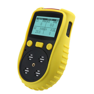 Lightweight Diffusion Ozone Gas Detector with Sound+Light+Vibration Alarm and IP65 Protection