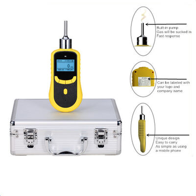 Portable Argon Gas Detector with 0-100%VOL Range, Thermal Conductance Sensor, and IP66 Protection for Industrial Safety