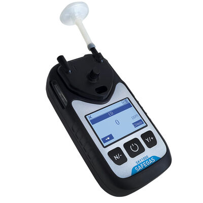 Portable CO Detector with Pumped Diffusion Dual Sampling and Data Logger for Carbon Monoxide Detection