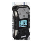 Portable Black Muiti Gas Detector With Filter With Man Down Alarm Function