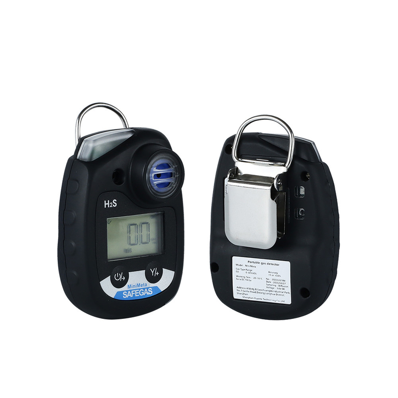 Detector Personal De Gas H2S Portable Gas Detector IECEX ATEX IP68 Coal Mining Gas Detector
