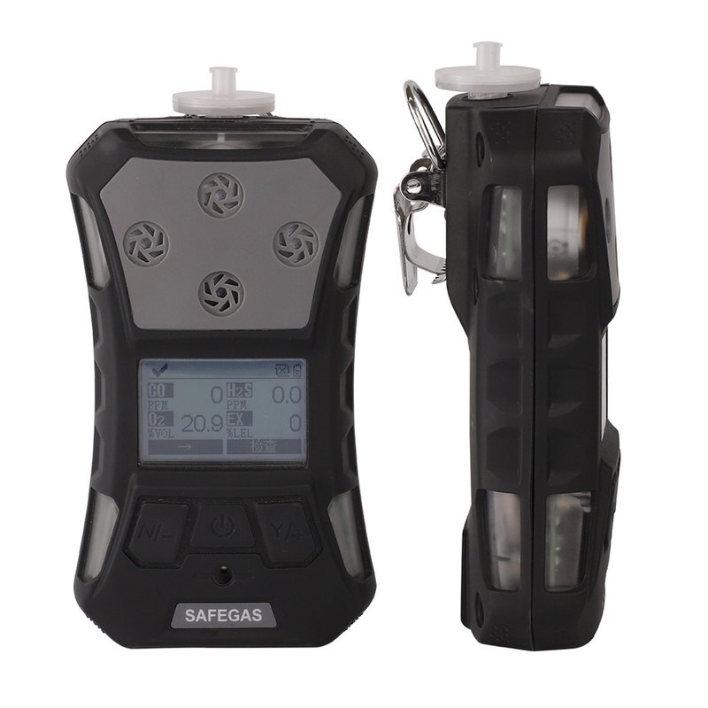 0-1000ppm Multiple Gas Detector With USB/Bluetooth Data Transfer