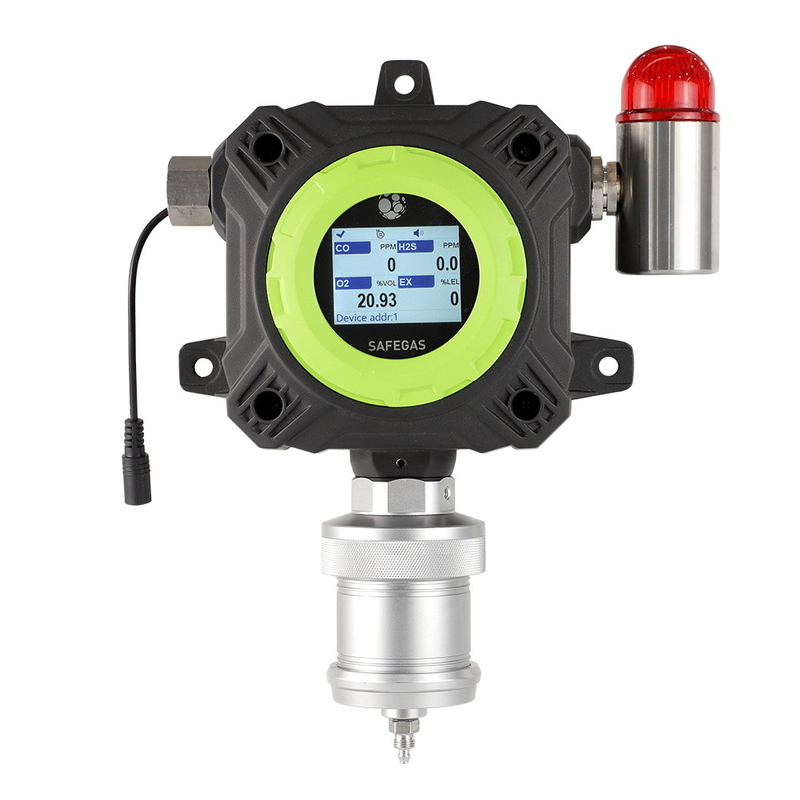Food Industry Fixed Gas Detector For CLO2 CO2 O2 To Sterilization And Preservation