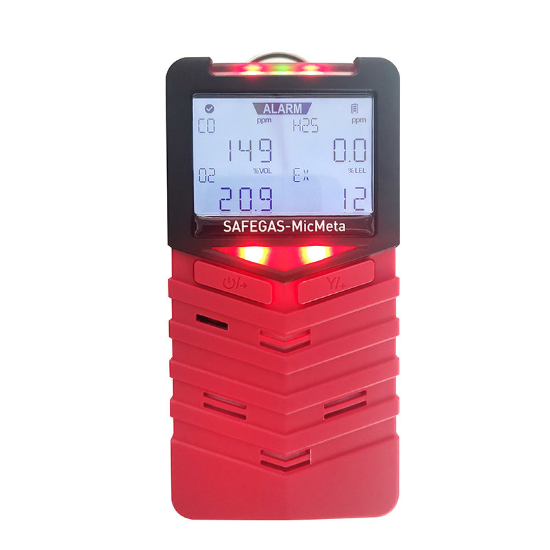 IECEx Certified CO NH3 H2S Gas Detector with IP66 IP68 and 24H Battery