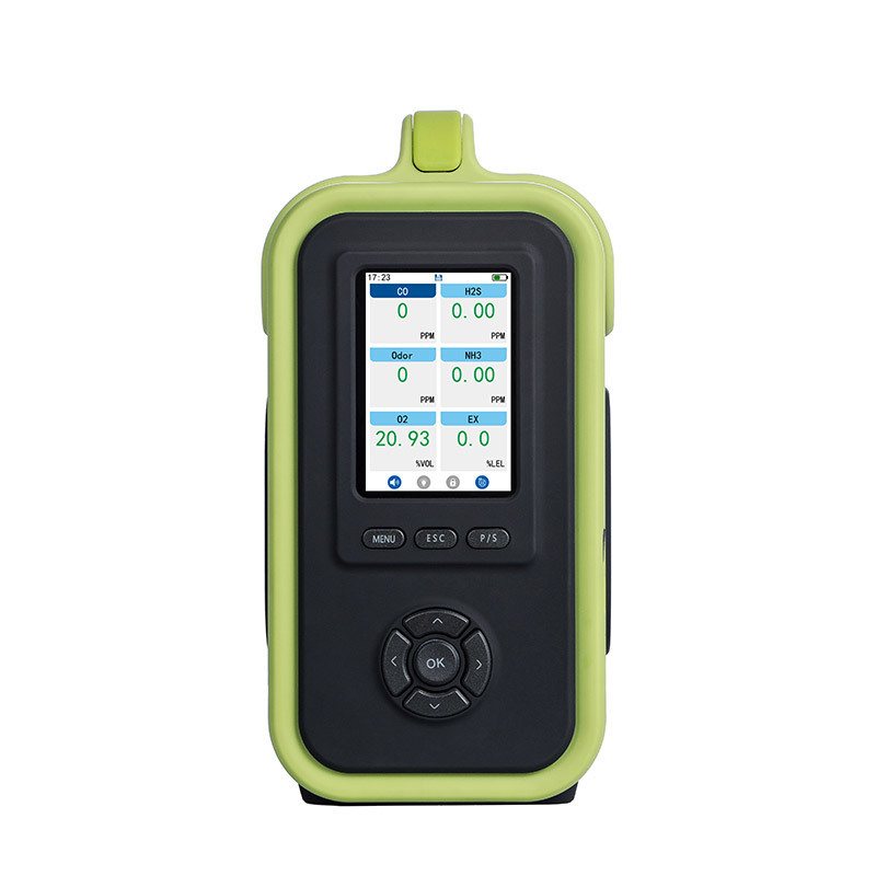 Safegas Portable Gas Analyzer for Coal Combustion Flue Gas Detection and SO2 CO CO2 NOX VOC Monitoring