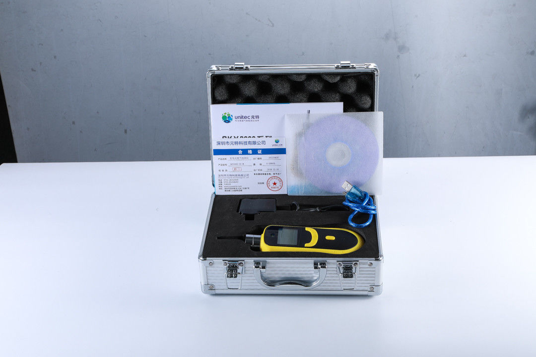 Handheld Data Logging VOC Toxic Gas Detector , C7H8 Methylbenzene Gas Detector